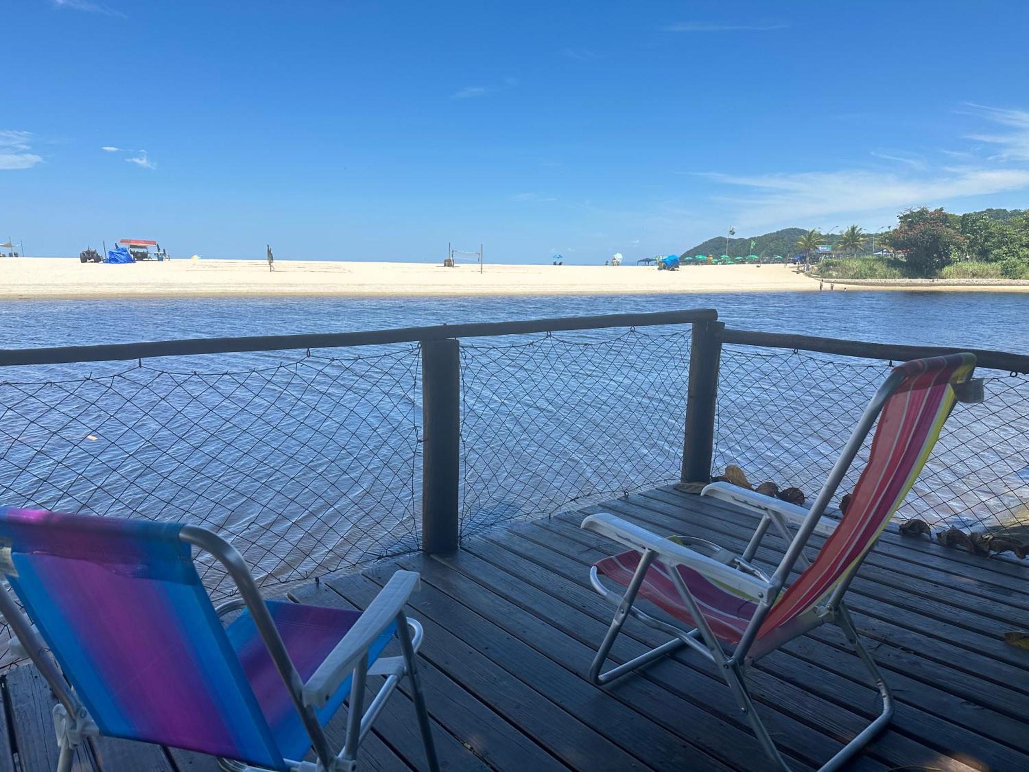 Barra Do Una Beach House Em Frente Ao Rio E A Praia Apartment Sao Sebastiao  Ngoại thất bức ảnh